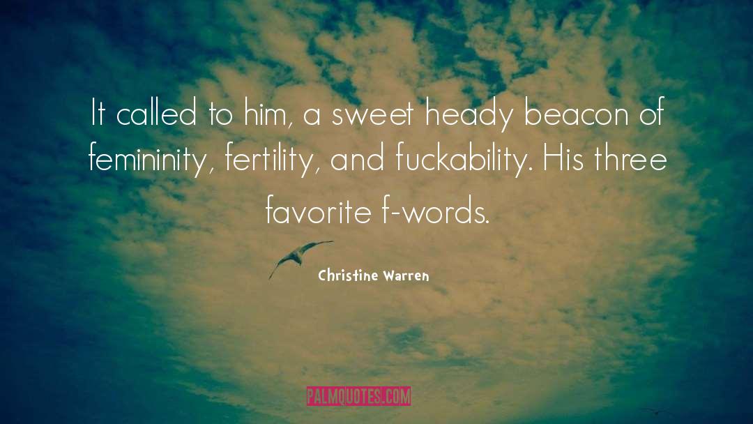 Fertility Struggles quotes by Christine Warren