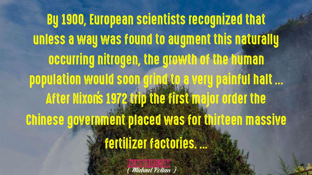 Fertilizer quotes by Michael Pollan