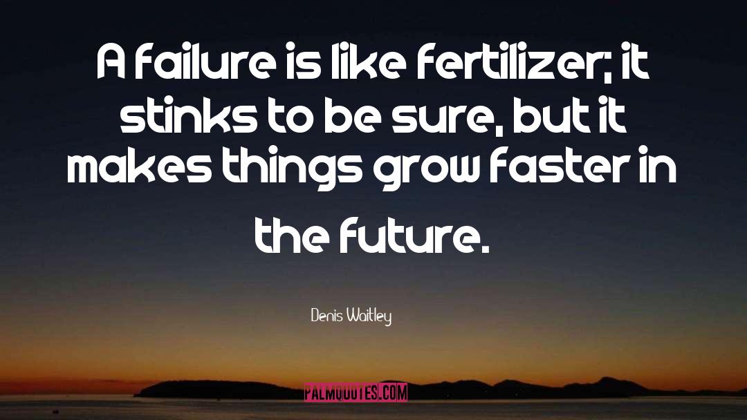 Fertilizer quotes by Denis Waitley