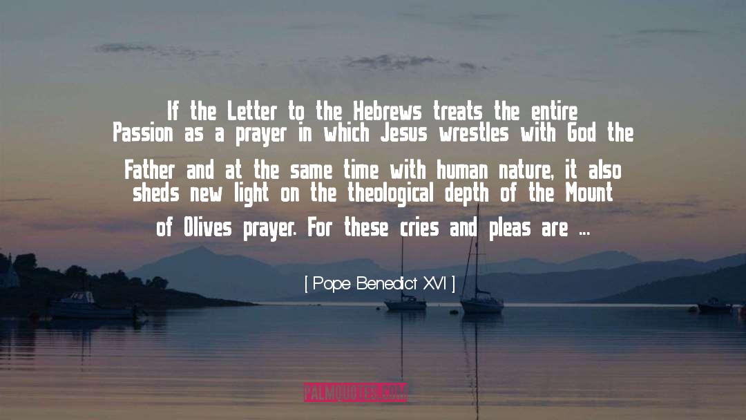 Fervent Prayer quotes by Pope Benedict XVI