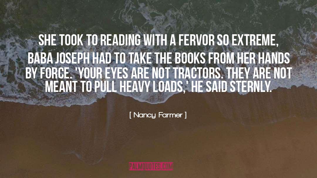 Fervor quotes by Nancy Farmer