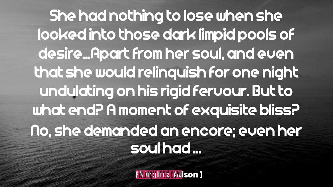 Fervour quotes by Virginia Alison