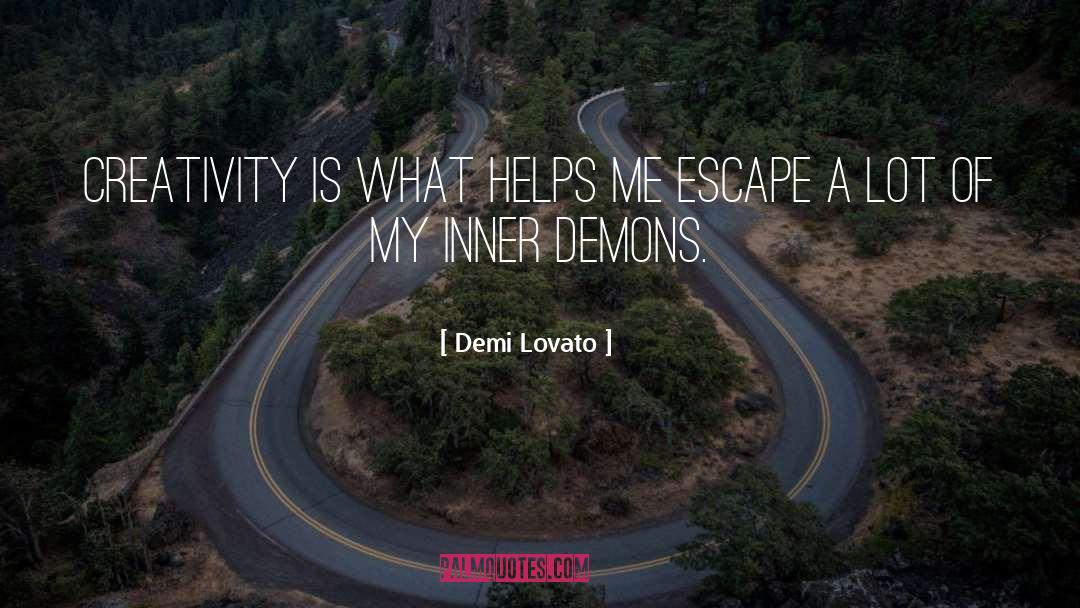 Fessed Escape quotes by Demi Lovato