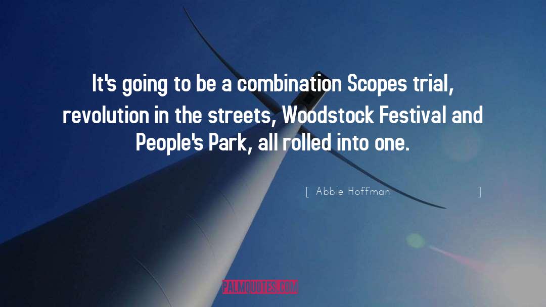 Festivals quotes by Abbie Hoffman