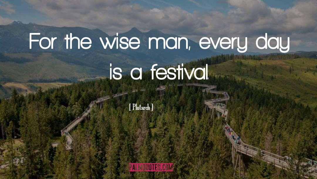 Festivals quotes by Plutarch