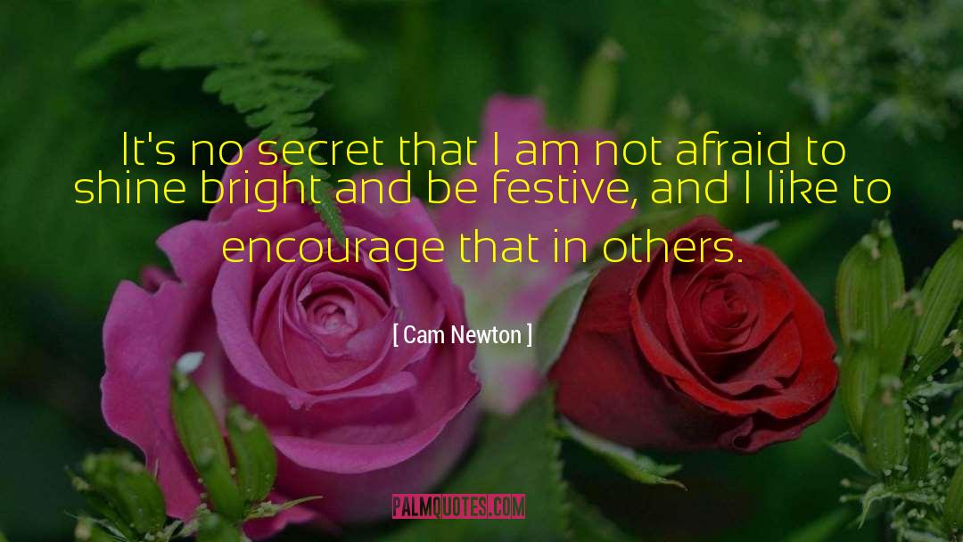 Festive quotes by Cam Newton