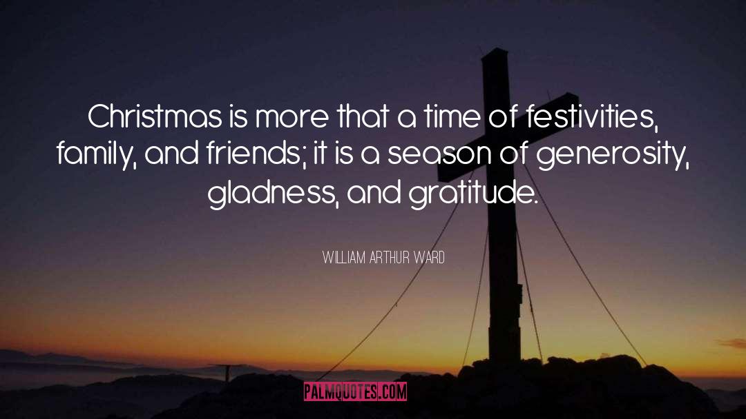 Festivities quotes by William Arthur Ward