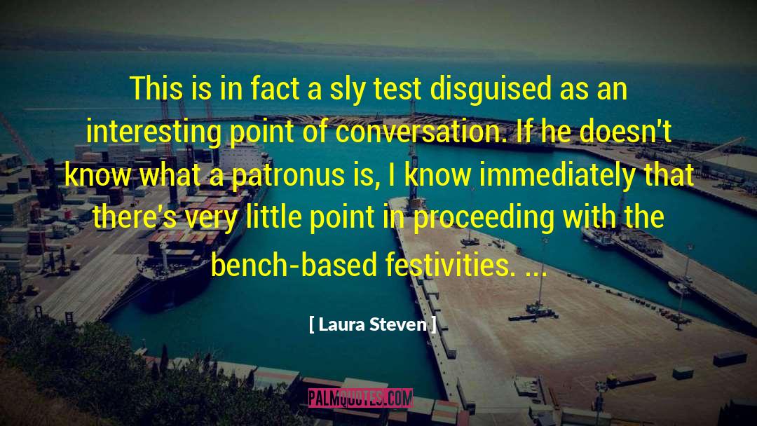 Festivities quotes by Laura Steven