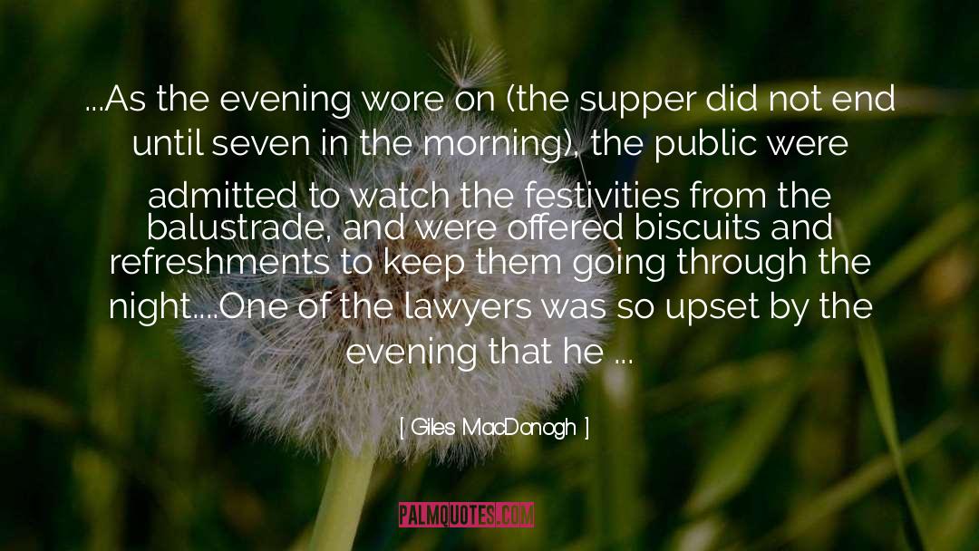 Festivities quotes by Giles MacDonogh