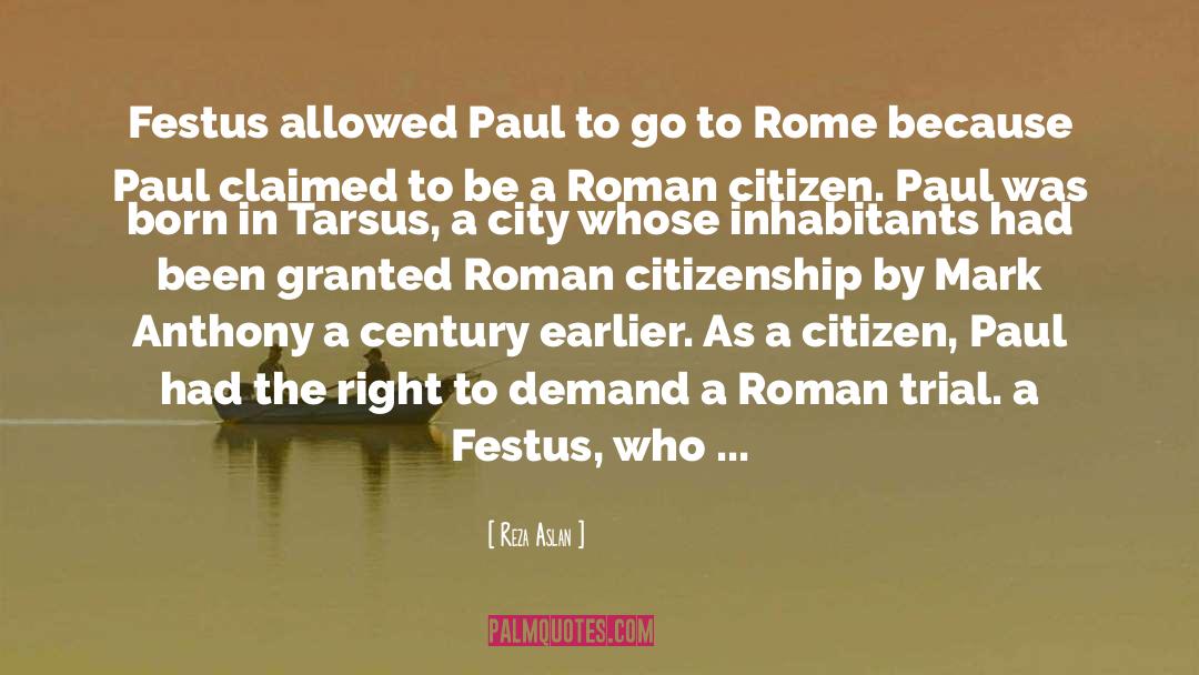 Festus quotes by Reza Aslan