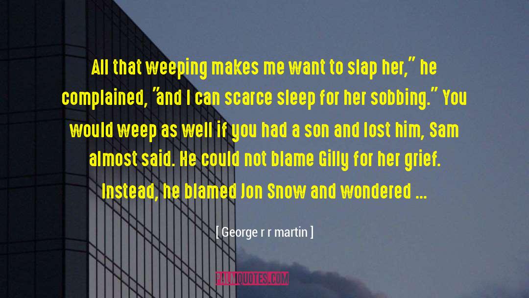 Fetching quotes by George R R Martin