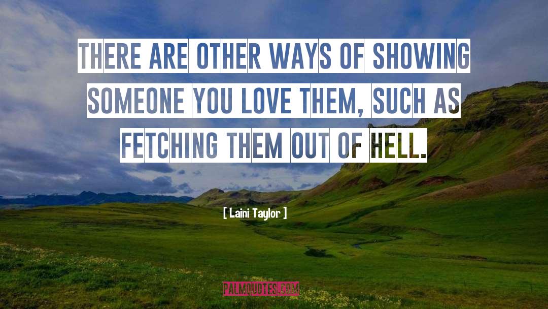 Fetching quotes by Laini Taylor