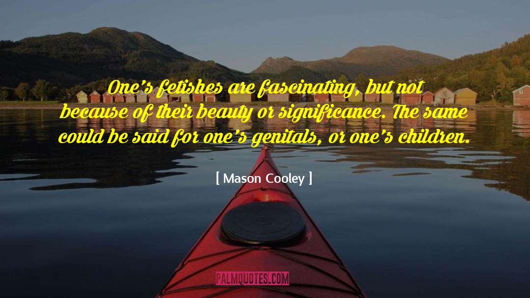 Fetishes quotes by Mason Cooley