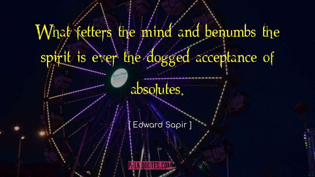 Fetters quotes by Edward Sapir