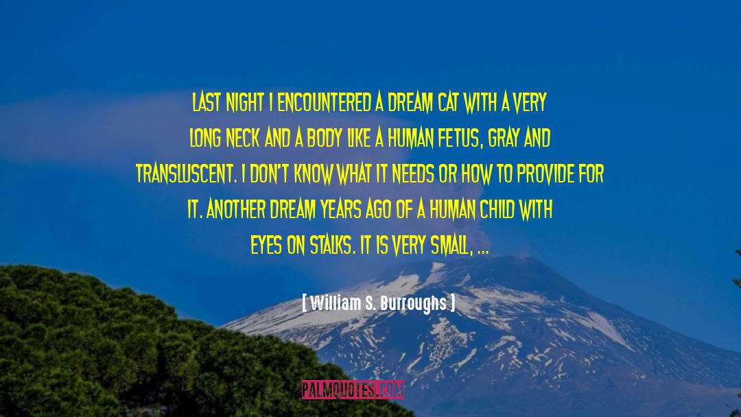 Fetus quotes by William S. Burroughs