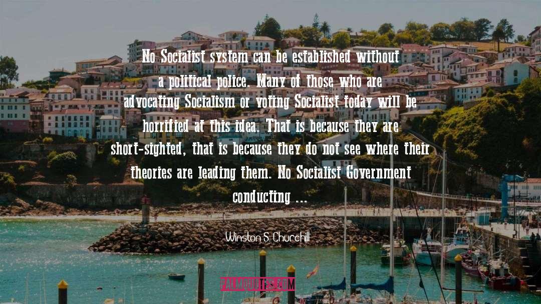 Feudal Socialism quotes by Winston S. Churchill