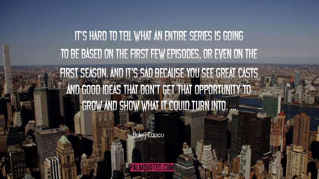 Fever Series quotes by Kaley Cuoco