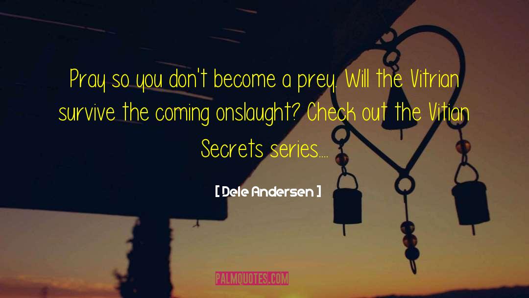 Fever Series quotes by Dele Andersen