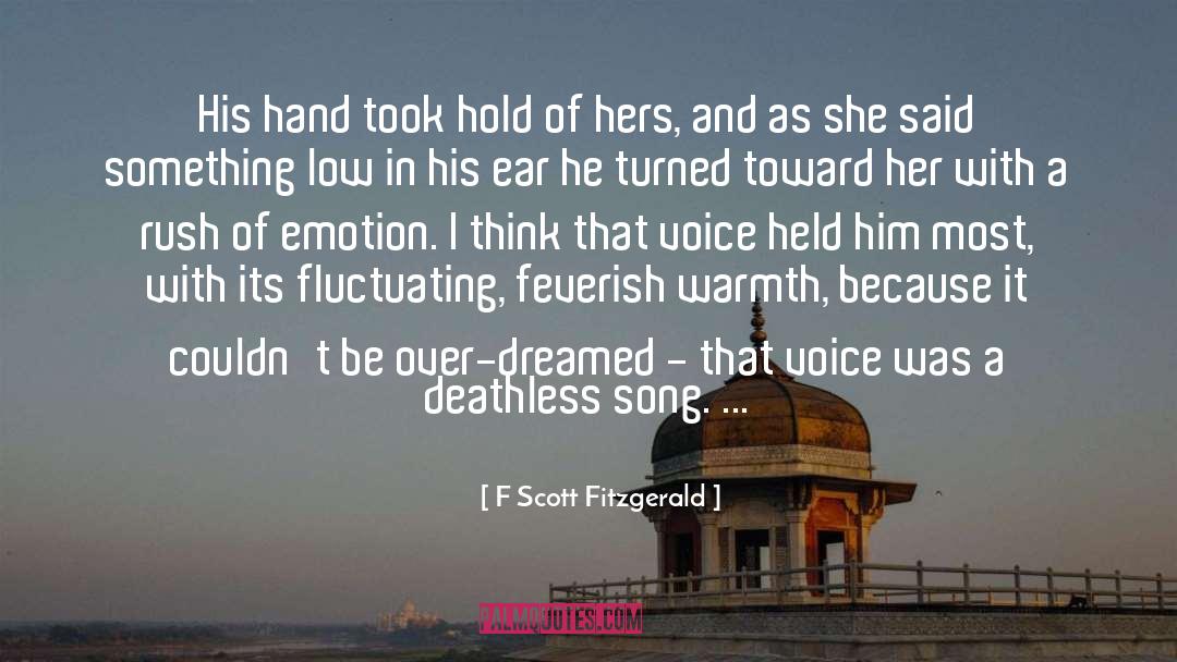 Feverish quotes by F Scott Fitzgerald