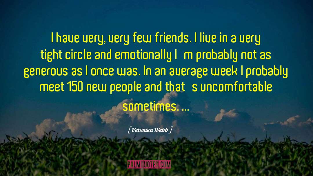 Few Friends quotes by Veronica Webb