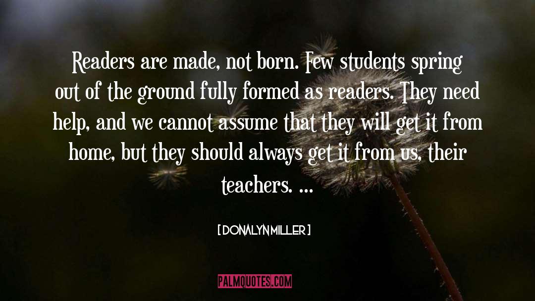 Few quotes by Donalyn Miller