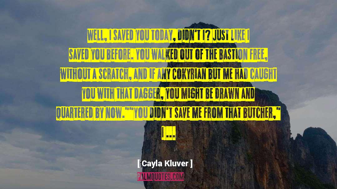 Fewness Of The Saved quotes by Cayla Kluver