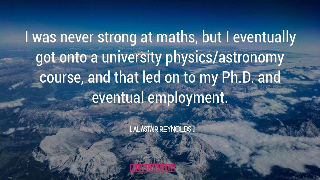 Feynman Lectures On Physics quotes by Alastair Reynolds