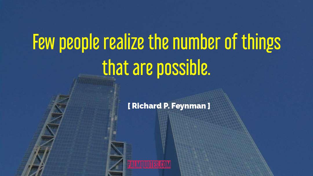 Feynman quotes by Richard P. Feynman