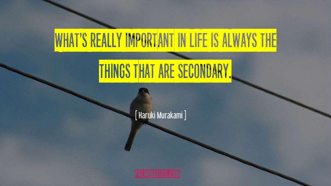 Fezekile Secondary quotes by Haruki Murakami