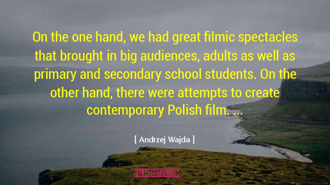 Fezekile Secondary quotes by Andrzej Wajda