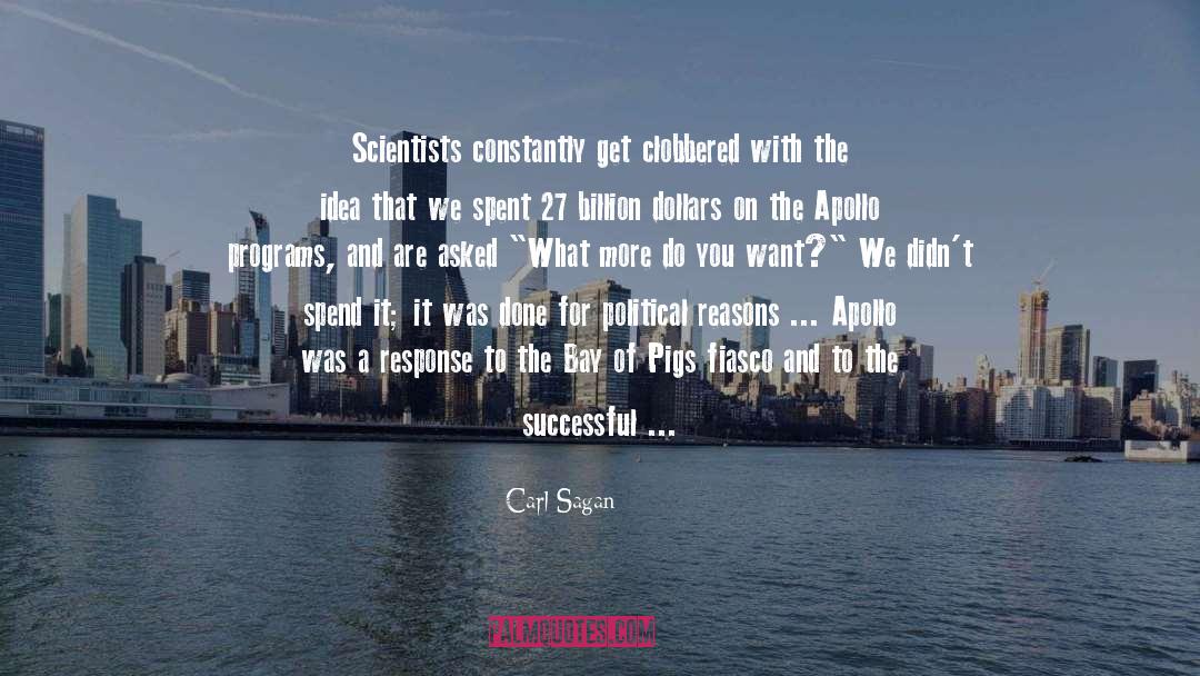Fiasco quotes by Carl Sagan