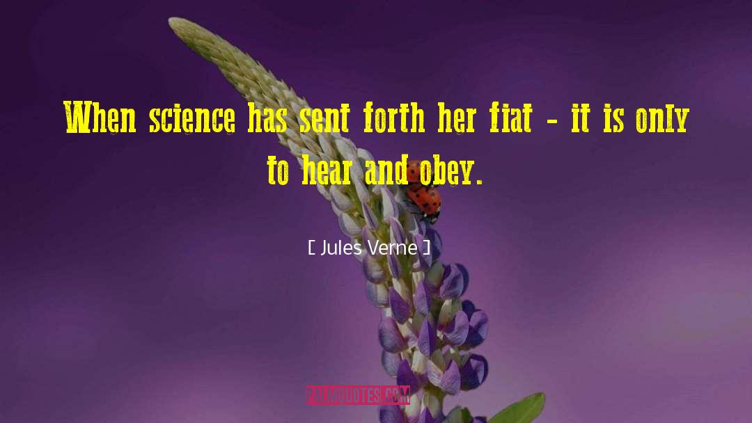 Fiat quotes by Jules Verne