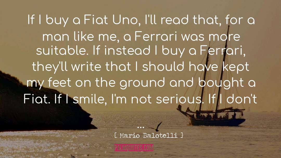 Fiat quotes by Mario Balotelli