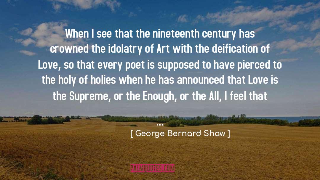 Fiber Art quotes by George Bernard Shaw