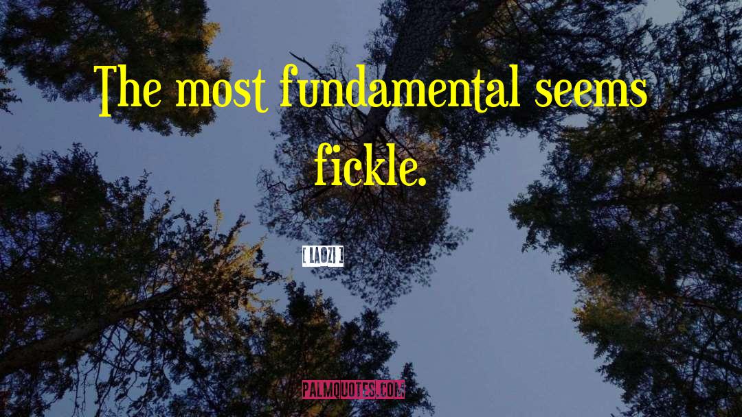 Fickle Friends quotes by Laozi