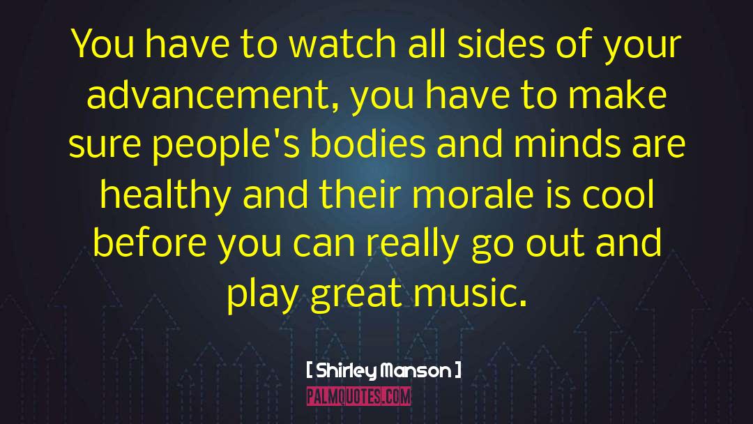 Fickle Peoples quotes by Shirley Manson