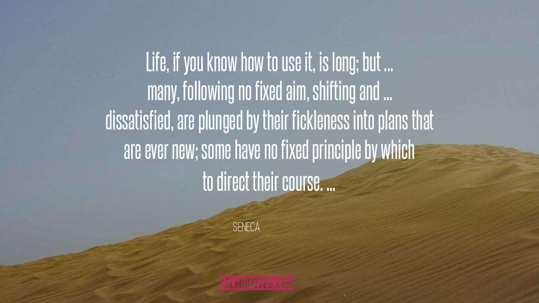 Fickleness quotes by Seneca.