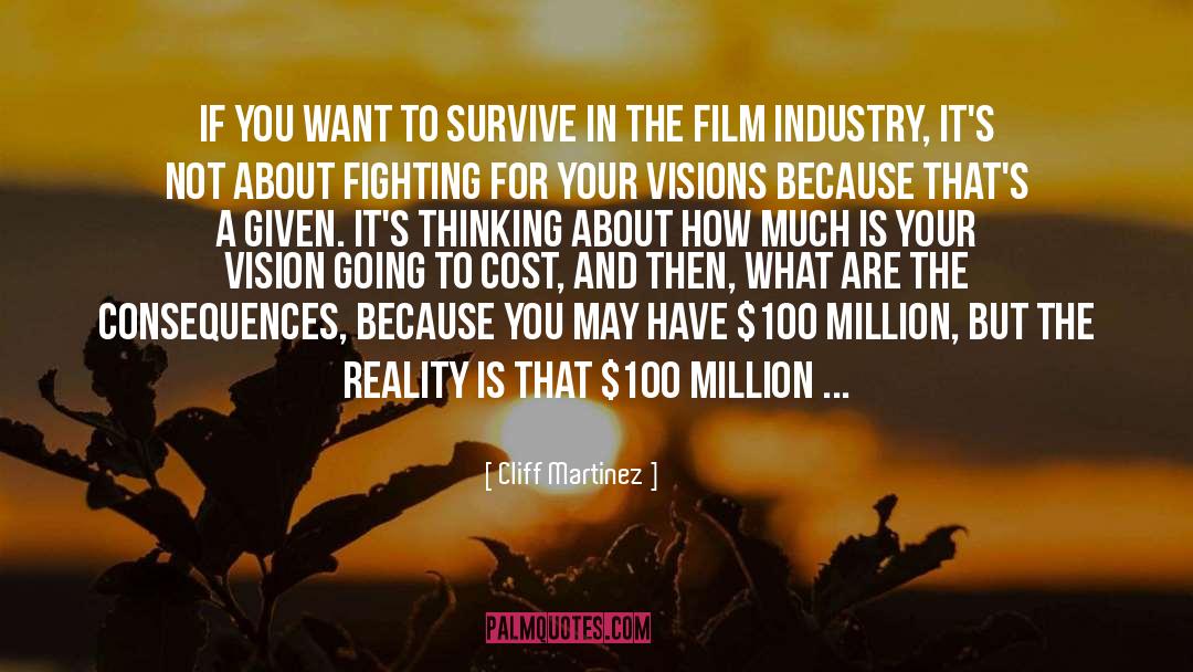 Fiction And Reality quotes by Cliff Martinez