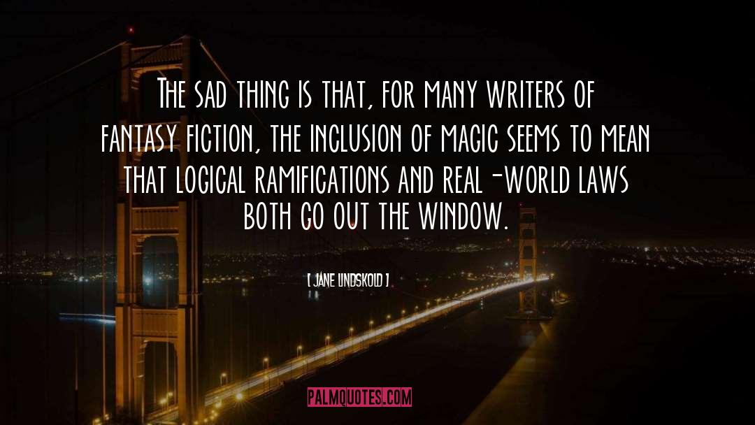 Fiction Fantasy Magic Humor quotes by Jane Lindskold
