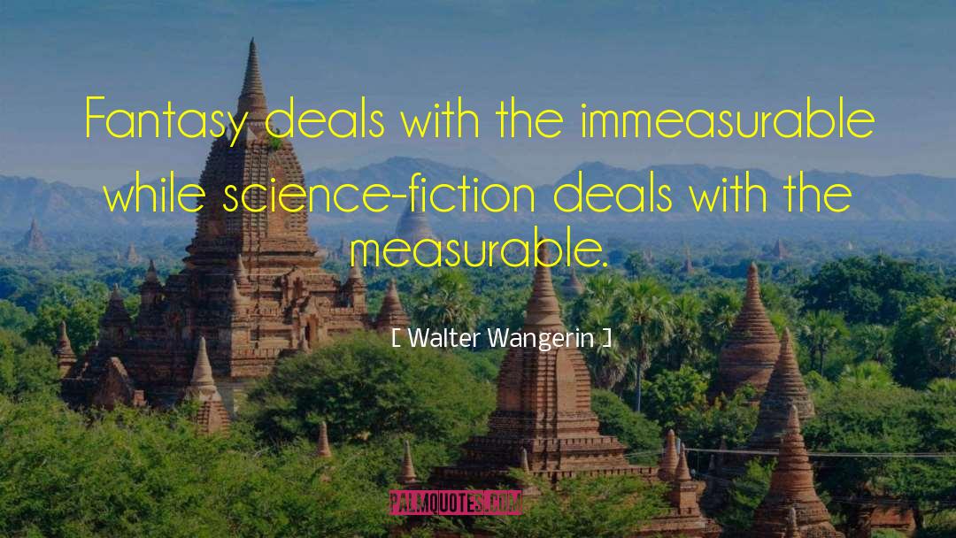Fiction Fantasy quotes by Walter Wangerin
