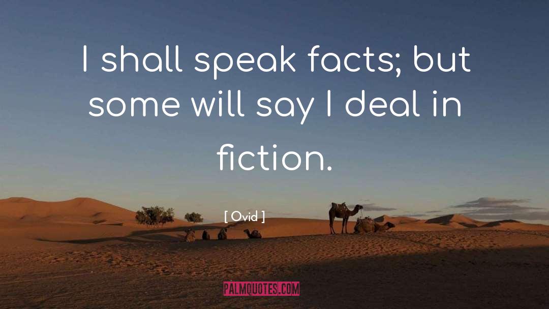 Fiction General quotes by Ovid