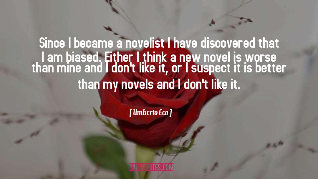 Fiction Novels quotes by Umberto Eco