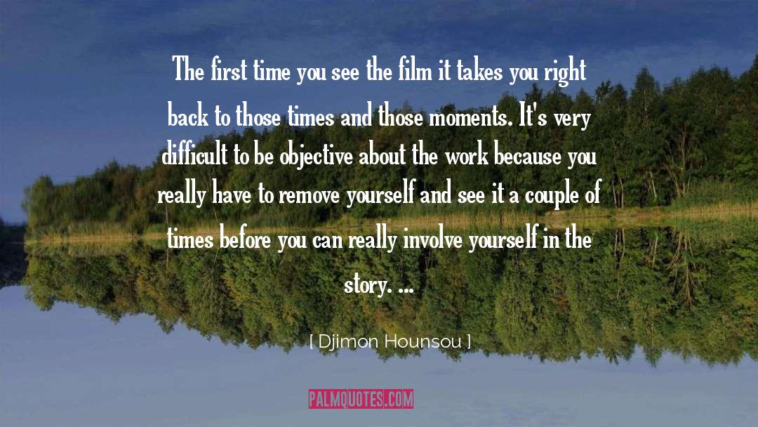 Fiction Stories quotes by Djimon Hounsou