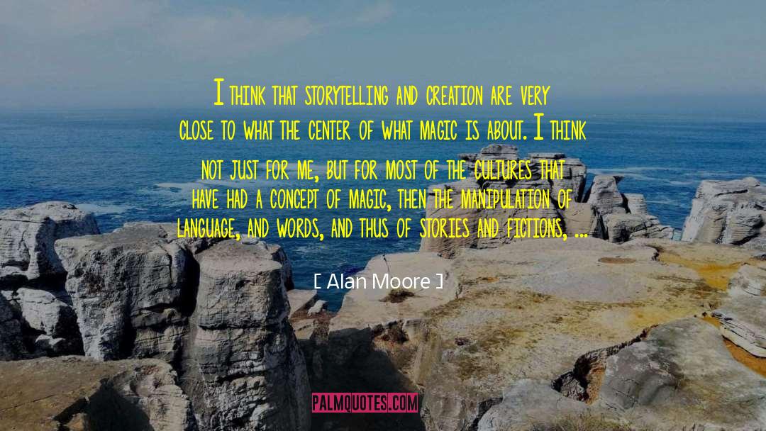 Fiction Stories quotes by Alan Moore