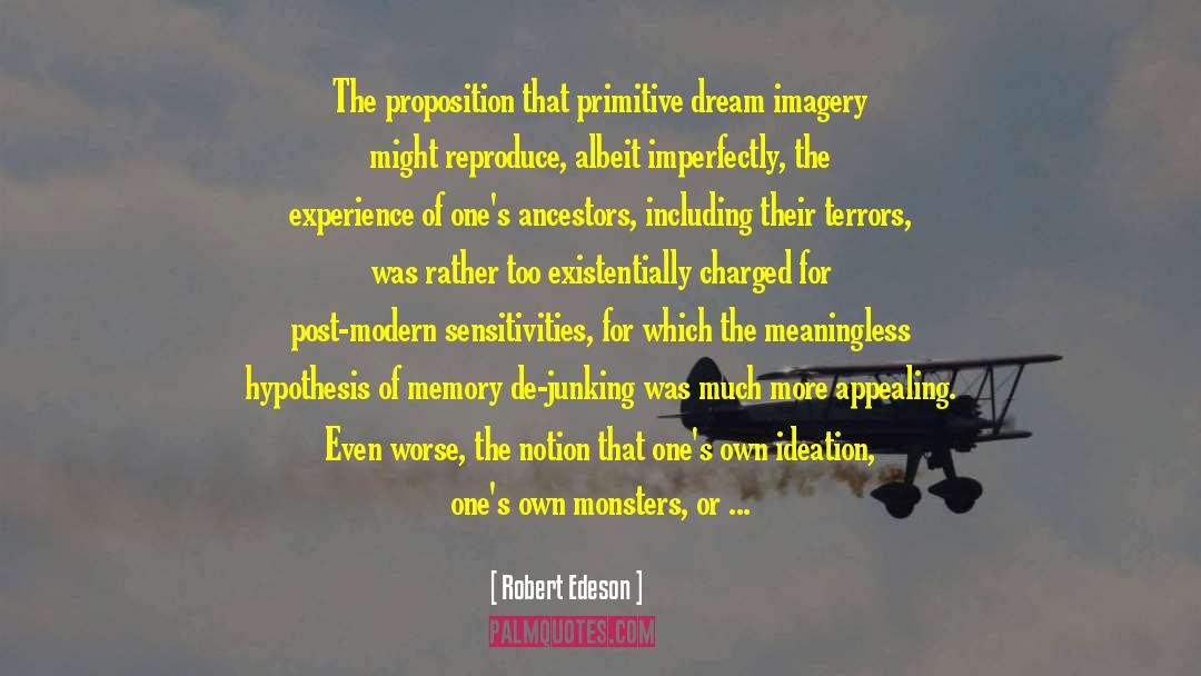 Fiction Theory quotes by Robert Edeson