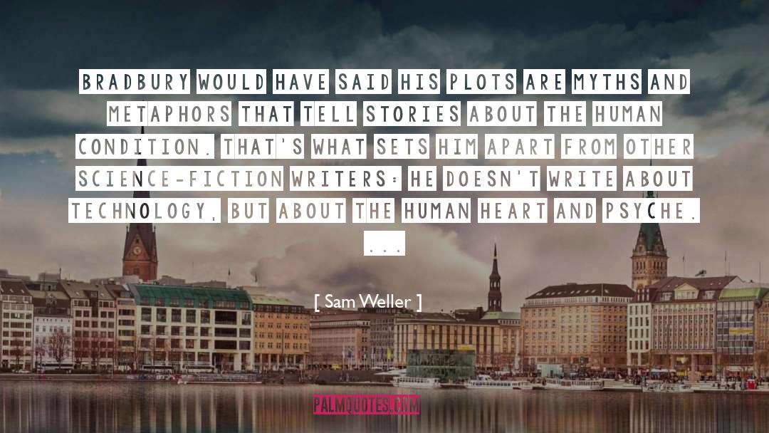 Fiction Writers quotes by Sam Weller