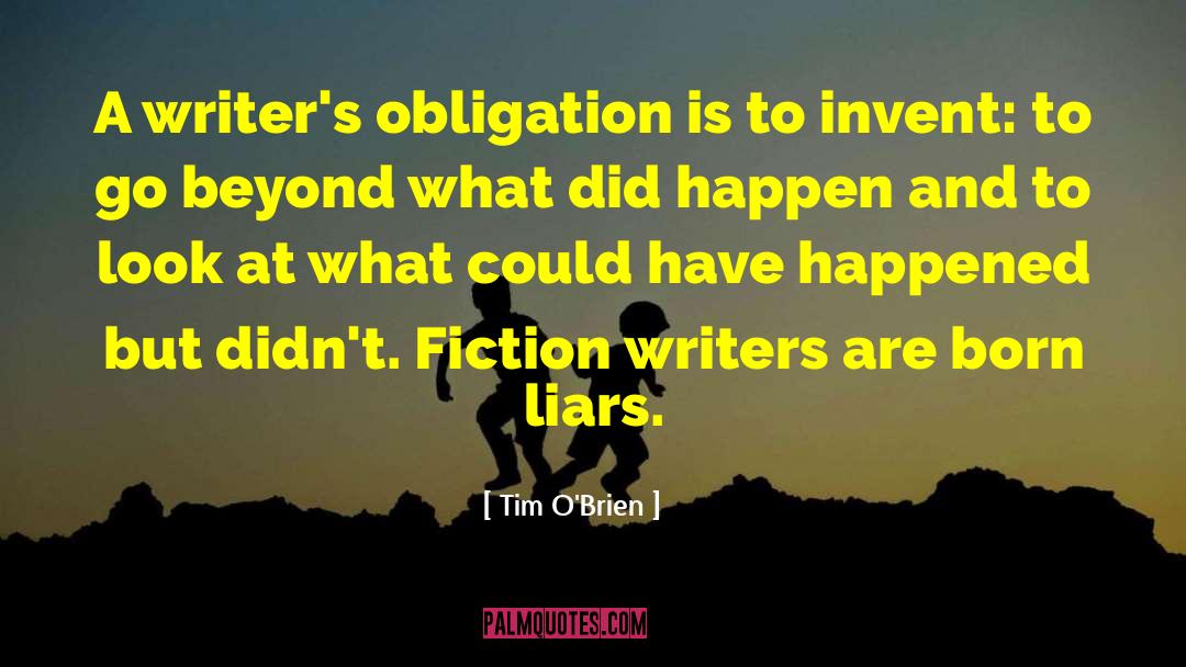 Fiction Writers quotes by Tim O'Brien