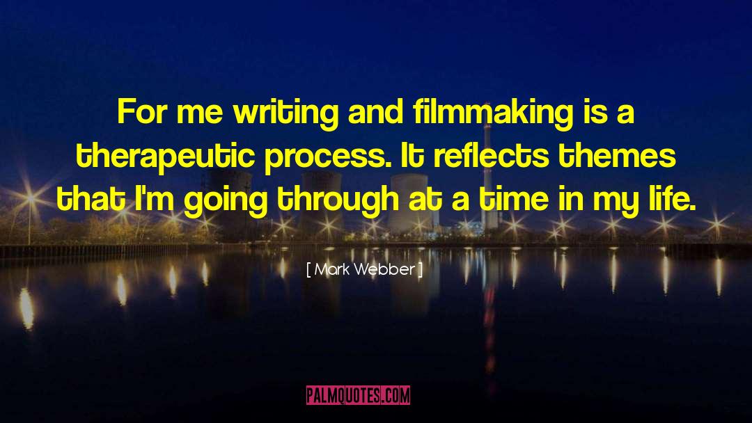 Fiction Writing Process quotes by Mark Webber
