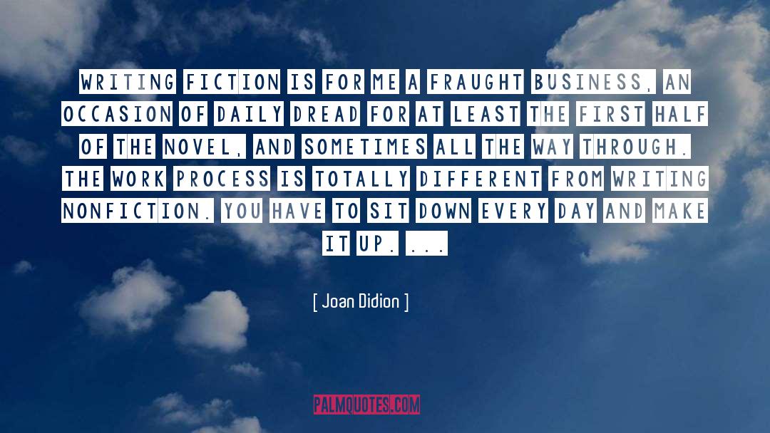 Fiction Writing quotes by Joan Didion