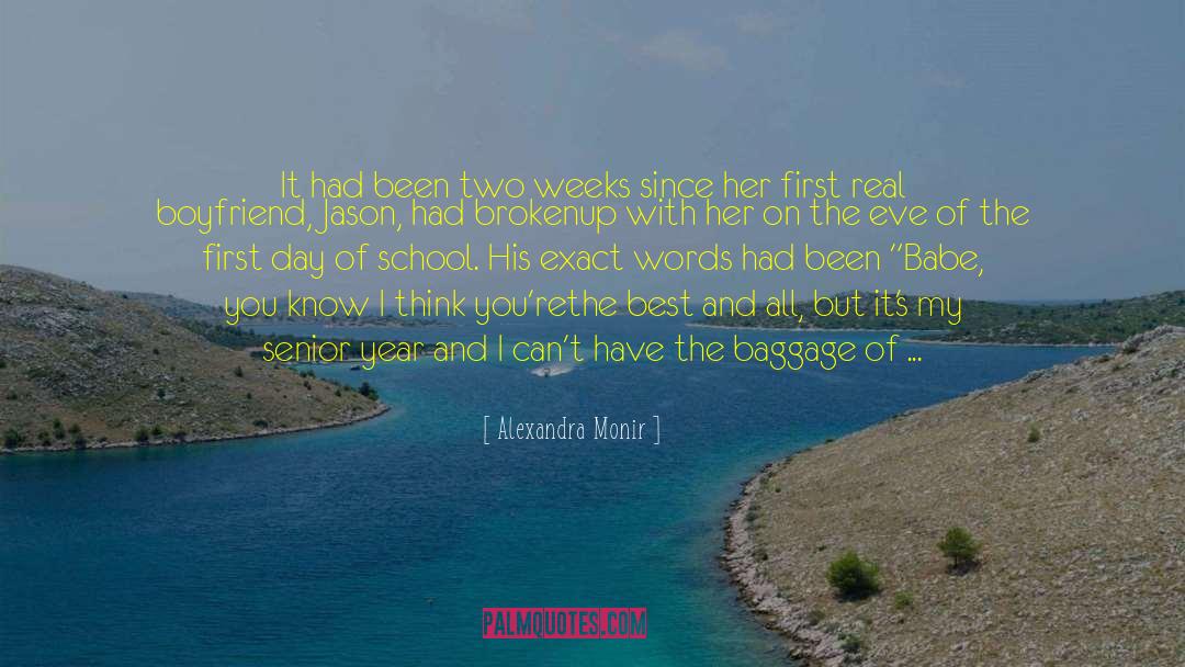 Fictional Boyfriend quotes by Alexandra Monir